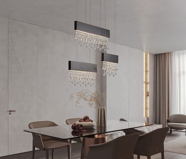Crista LED több ágú függesztett lámpa