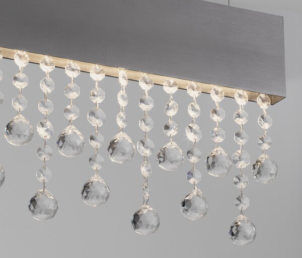 Crista LED egyágú függesztett lámpa