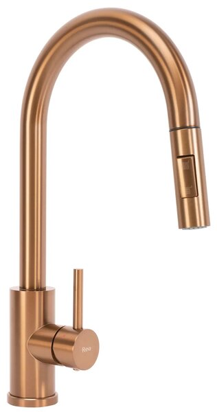 Acél mosogatótálca Paul BRUSH COPPER