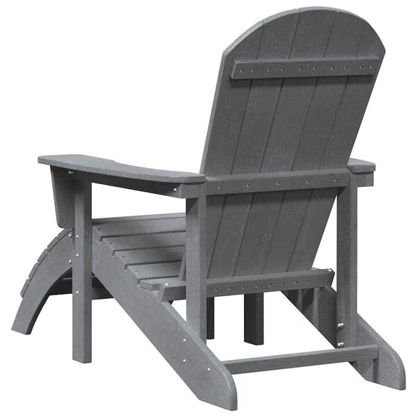 Adirondack szék Világosszürke HDPE