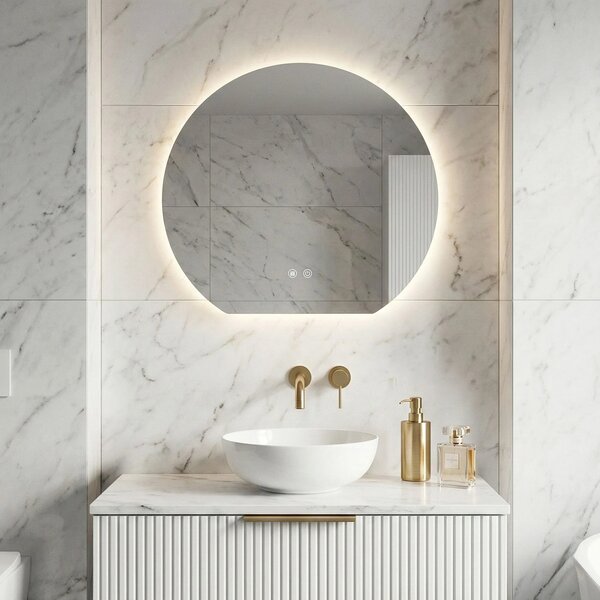 LED Tükör 70cm Fabio