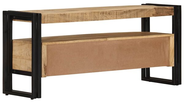 Tömör mangófa TV-szekrény 100 x 30 x 45 cm
