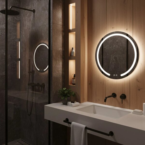LED Tükör 50cm Modern