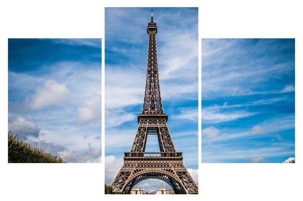 Kép - Eiffel torony (90x60 cm)