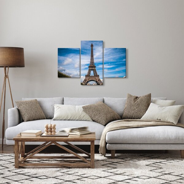 Kép - Eiffel torony (90x60 cm)