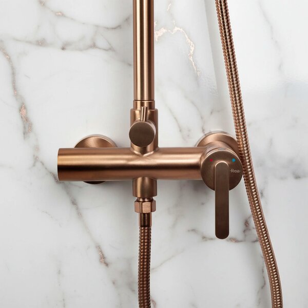 Zuhanyszett Rea Ontario Brush Copper