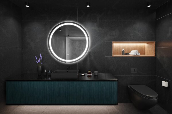 LED Tükör 50cm BAS P11239
