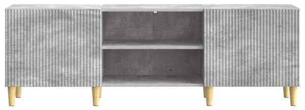 TV szekrény Betonszürke 150 x 31 x 50 cm Szerelt Fa