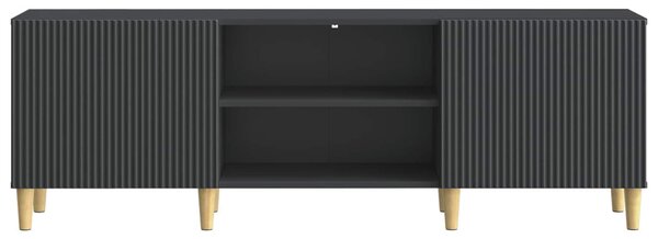 TV szekrény Fekete 150 x 31 x 50 cm Szerelt Fa
