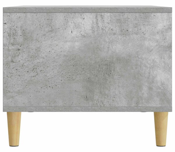 Dohányzóasztal Betonszürke 90 x 50 x 40 cm Szerelt Fa