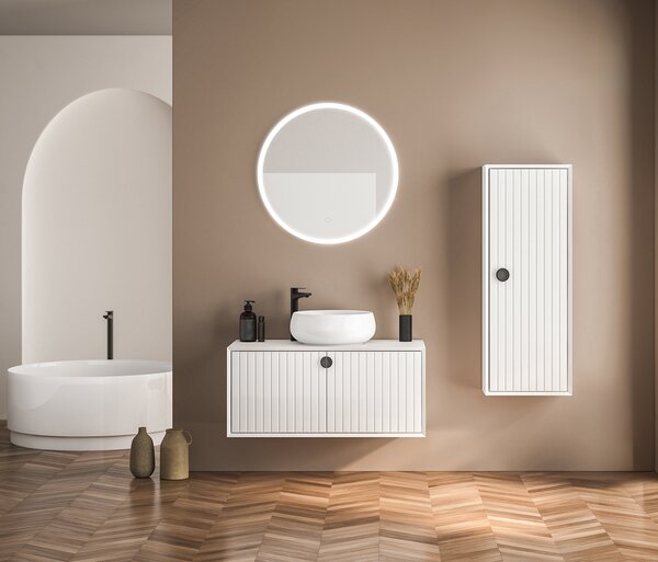Lustro LED világító fali tükör