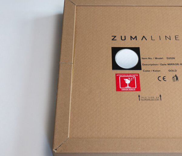 Lustro LED világító fali tükör