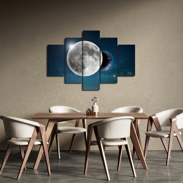 Kép - Föld holdfogyatkozásban (150x105 cm)