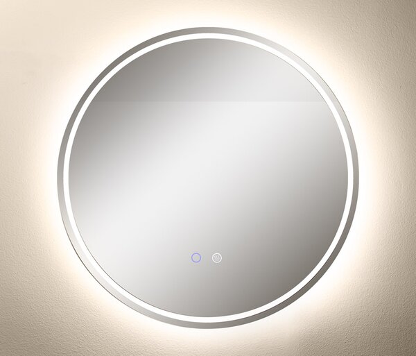 Lustro LED világító fali tükör