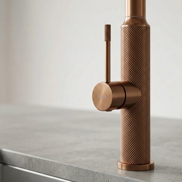 Konyhai csaptelep Rea Master Brush Copper