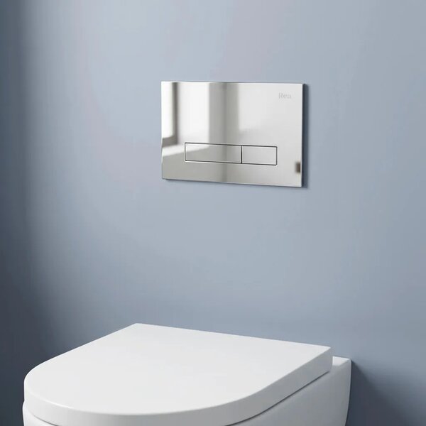 WC öblítő gomb Rea HD K011A-Q és Slim 024N Chrome