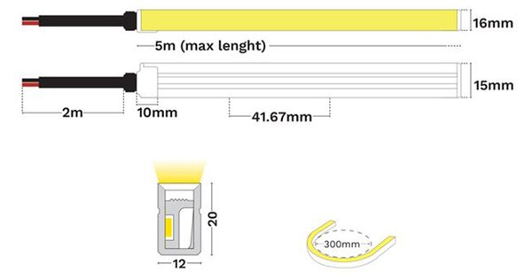 Gomu Pro 24V LED szalag