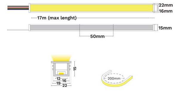 Gomu Pro 24V LED szalag