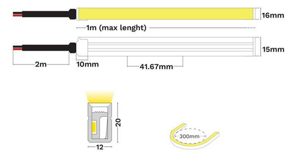 Gomu Pro 24V LED szalag