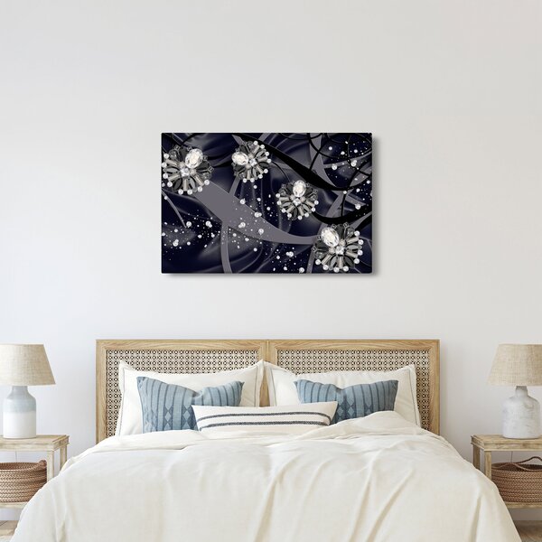 Kép - Gyémántok a térben (90x60 cm)