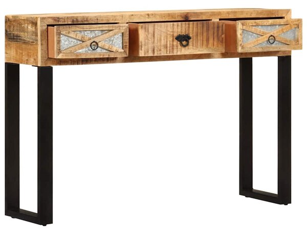 Tömör mangófa tálalóasztal 110 x 30 x 76 cm