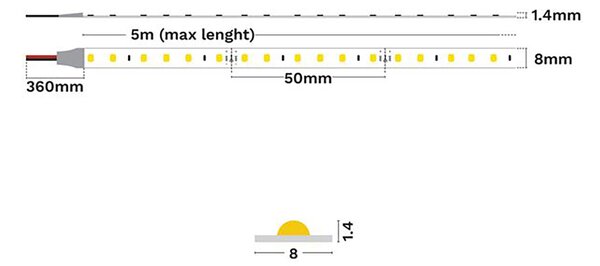 Honor Slim Essential 24V LED szalag