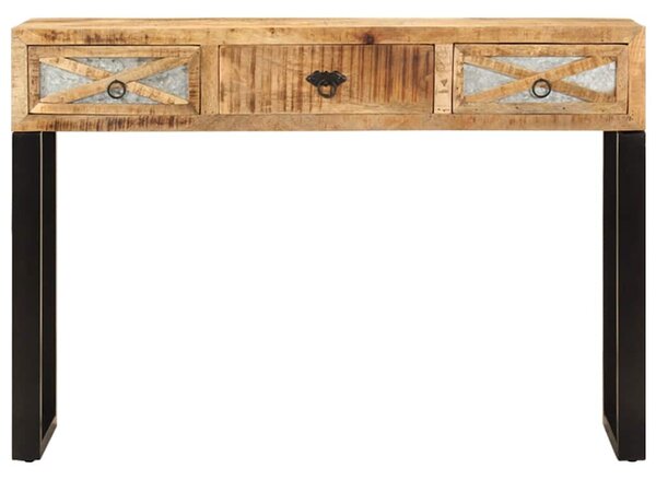 Tömör mangófa tálalóasztal 110 x 30 x 76 cm
