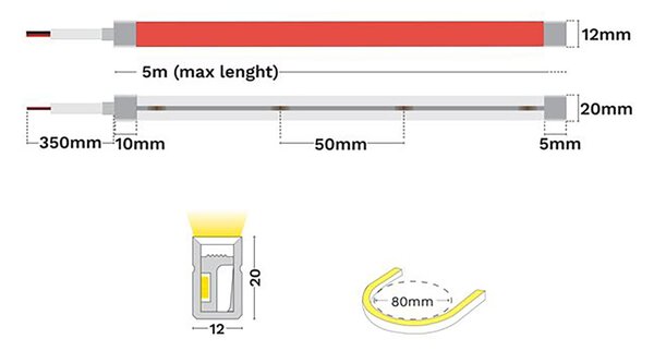 Kema Essential 24V LED szalag