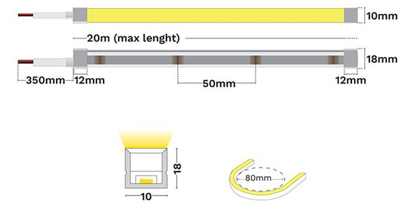 Kema Essential 24V LED szalag