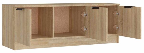 Sonoma tölgy színű szerelt fa TV-szekrény 102 x 35 x 36,5 cm