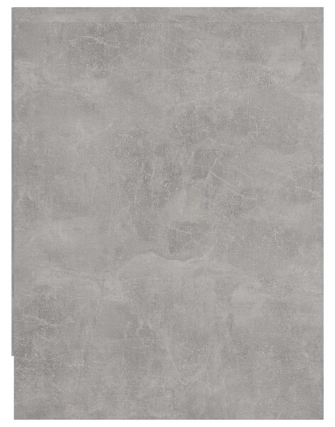 Betonszürke szerelt fa éjjeliszekrény 40 x 30 x 40 cm