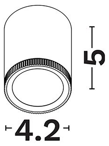 Roller LED mennyezeti spotlámpa