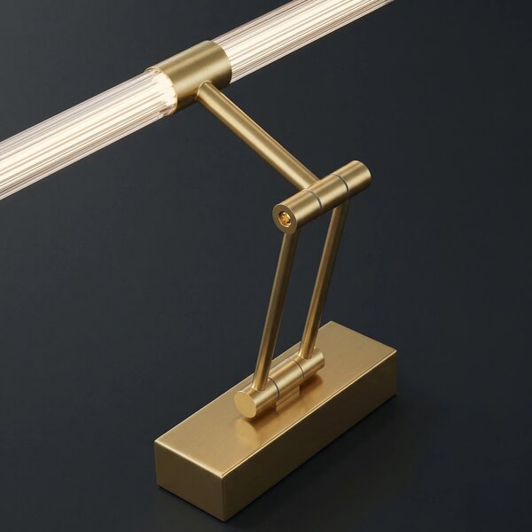 Fürdőszobai fali LED lámpa APP1899-1W 40cm BRUSH GOLD