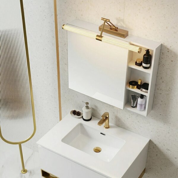 Fürdőszobai fali LED lámpa APP1900-1W 60cm BRUSH GOLD