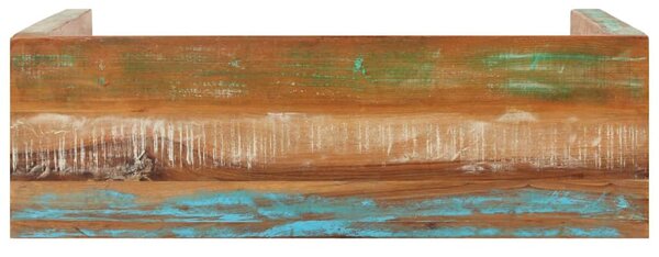 Tömör újrahasznosított fa tálalóasztal 110 x 35 x 76 cm