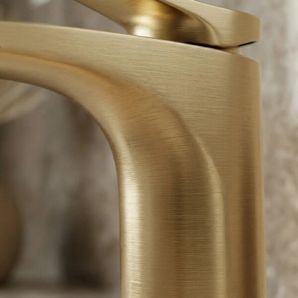 Mosdó csaptelep PREMIUM REA Vision Gold Brush Low