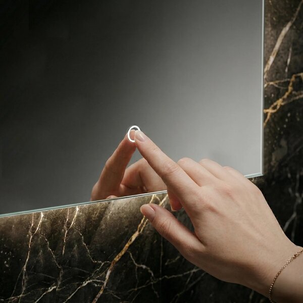 LED Tükör 90x60cm TOP-1