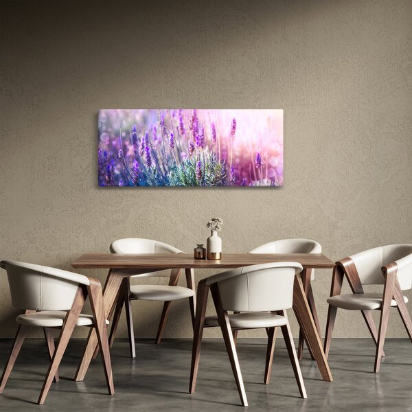 Kép - Levendula a csillogó napban (120x50 cm)