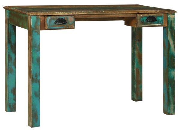 Íróasztal Barna 112 x 55 x 76 cm Szilárd Újrahasznosított Fa