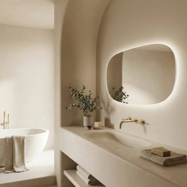 LED Tükör 100x60cm TOP-4