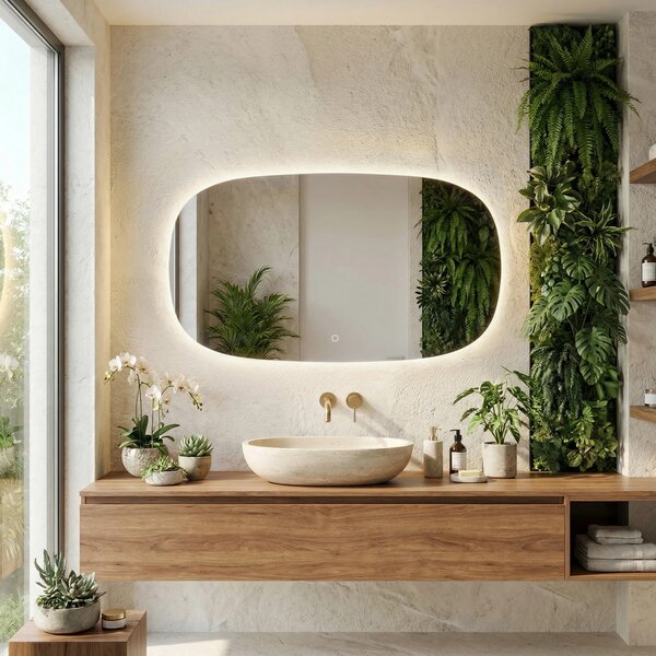 LED Tükör 100x60cm TOP-4