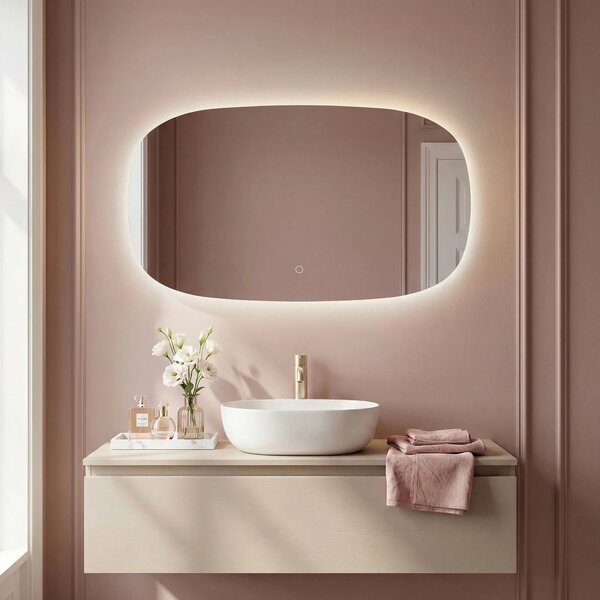 LED Tükör 100x60cm TOP-4