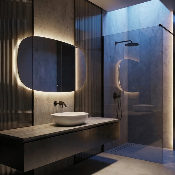 LED Tükör 100x60cm TOP-4