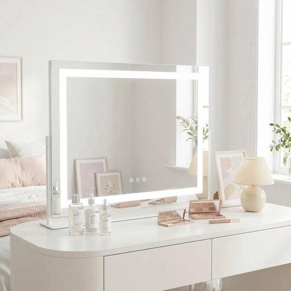 LED Tükör STUDIO White 58x45