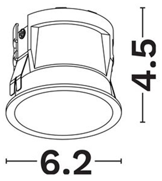 Spezia LED spot lámpatest