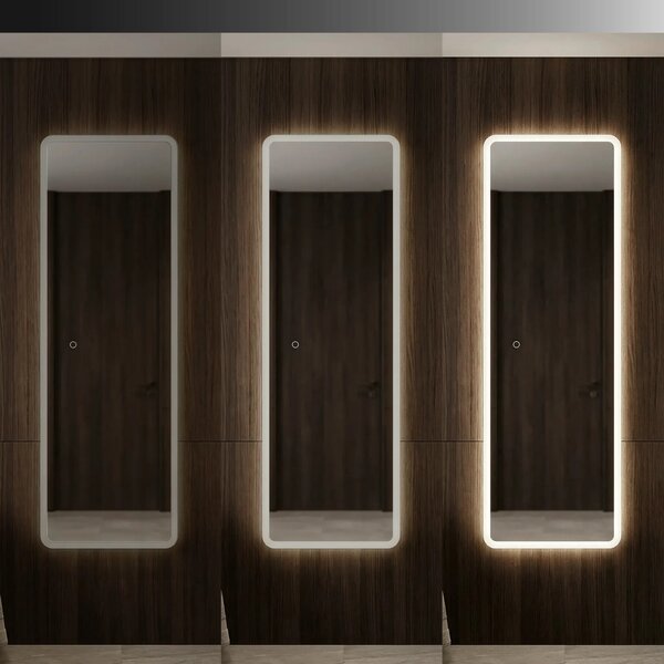 LED Tükör 150x50cm MOL-SQ