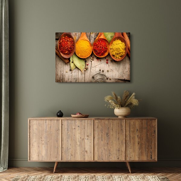 Kép - Fűszerek a fán (90x60 cm)