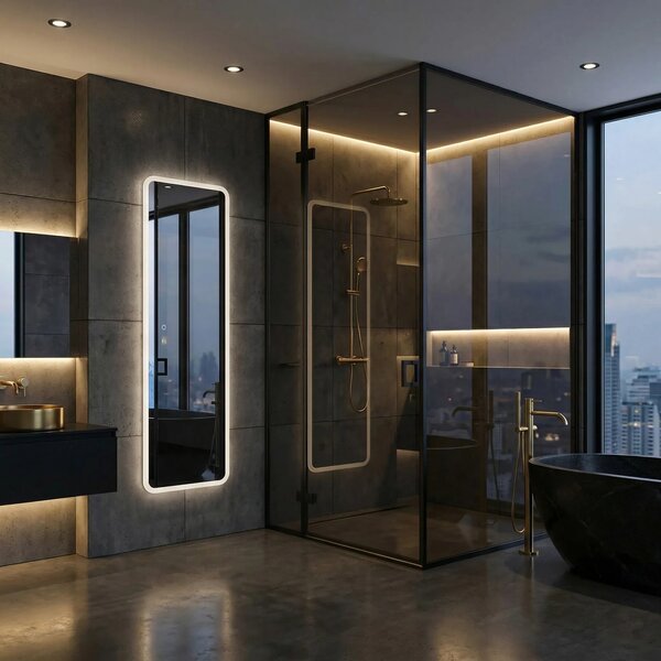 LED Tükör 150x50cm MOL-SQ
