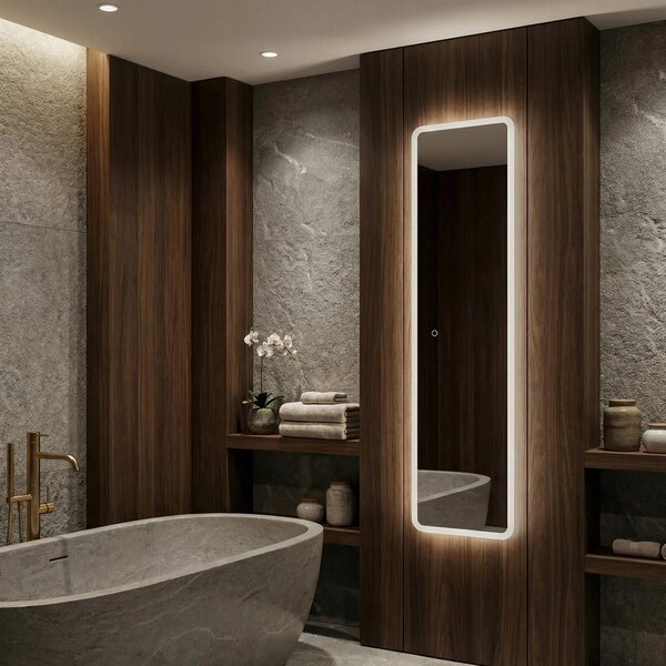 LED Tükör 150x50cm MOL-SQ