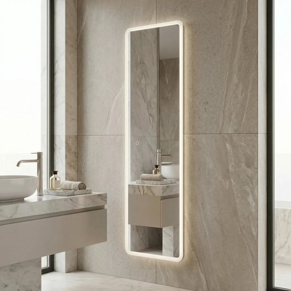 LED Tükör 150x50cm MOL-SQ